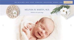 Desktop Screenshot of drmelindamartin.com